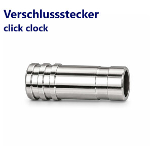 Verschlussstecker click clock
