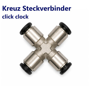 Kreuz Steckverbinder click clock