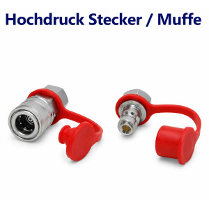 high-pressure plug / socket