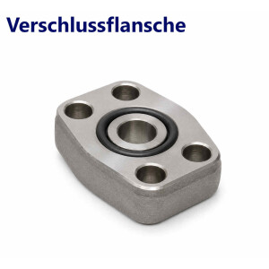 Verschlussflansche