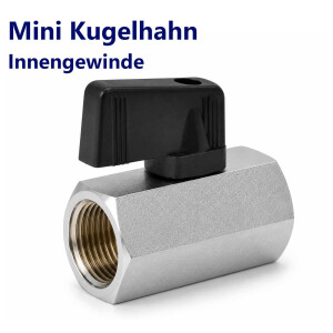 Mini Kugelhahn Innengewinde