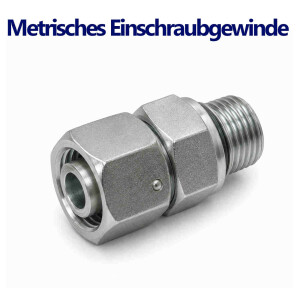 Metric screw-in thread