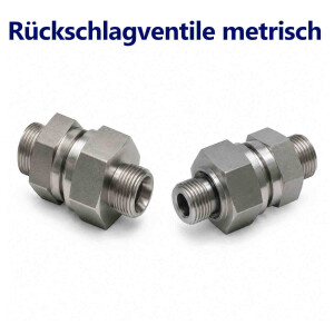 Rückschlagventile metrisch