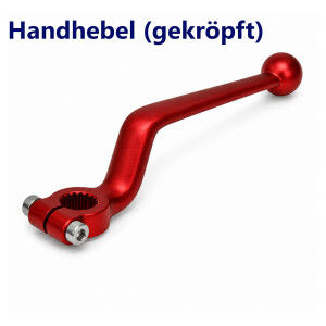 Ball valve hand lever (bent)