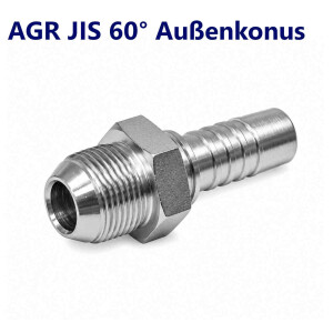 AGR JIS 60° Außenkonus