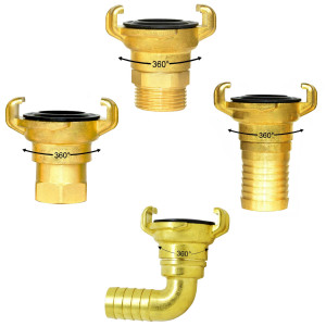 360° Swivel claw couplings