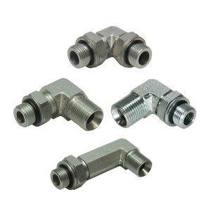 Adjustable angle screw-in fitting