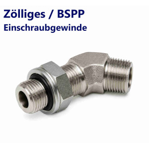 Zölliges / BSPP Einschraubgewinde