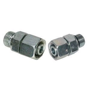 Screw-in connection pre-assembled