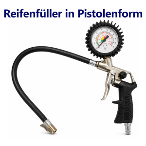 Reifenfüller in Pistolenform