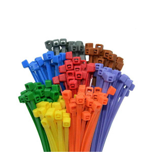 Kabelbinder bunt, Kabelbinder in verschiedenen Größen, Kabelbinder in verschiedenen Farben