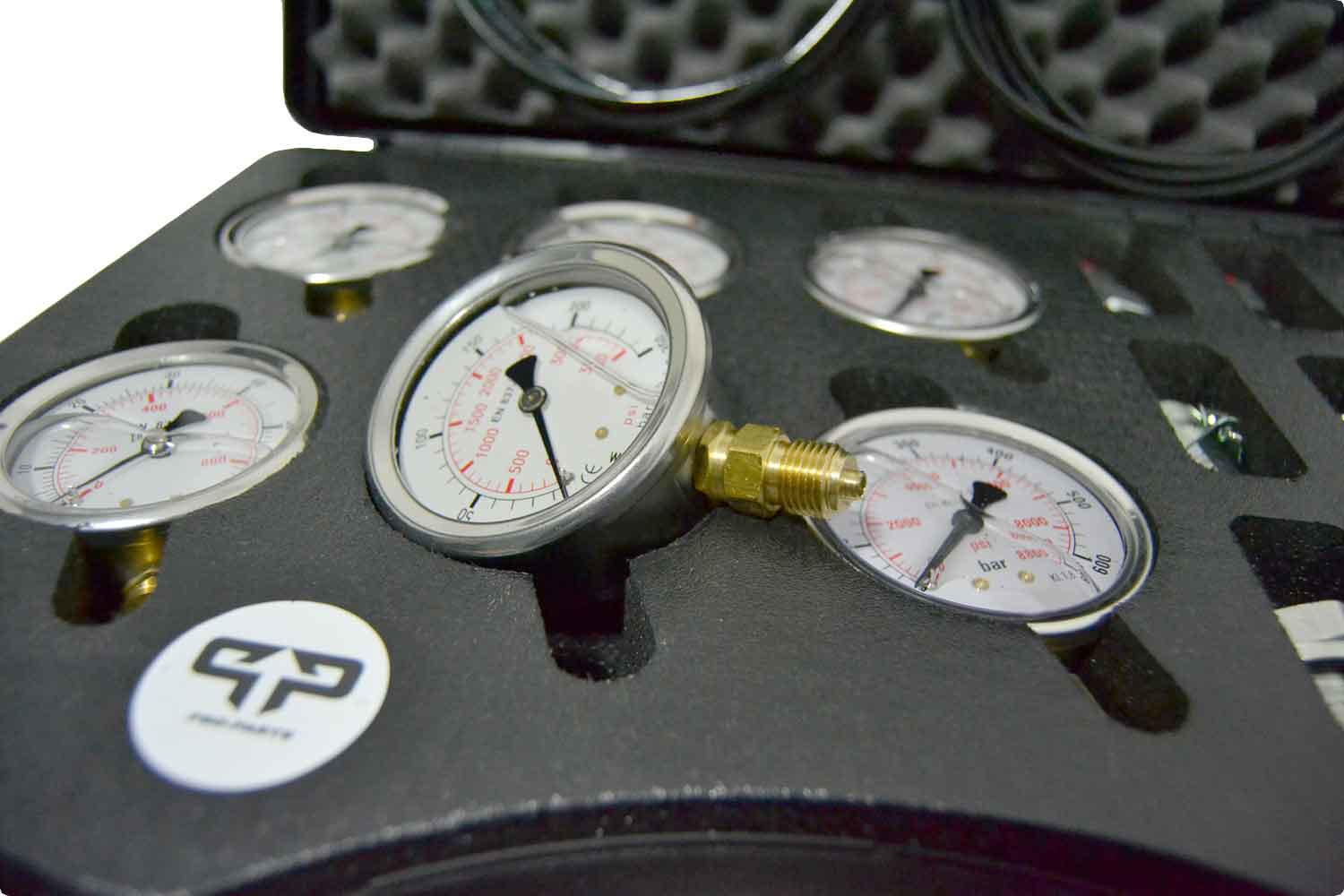 Glycerine pressure gauge