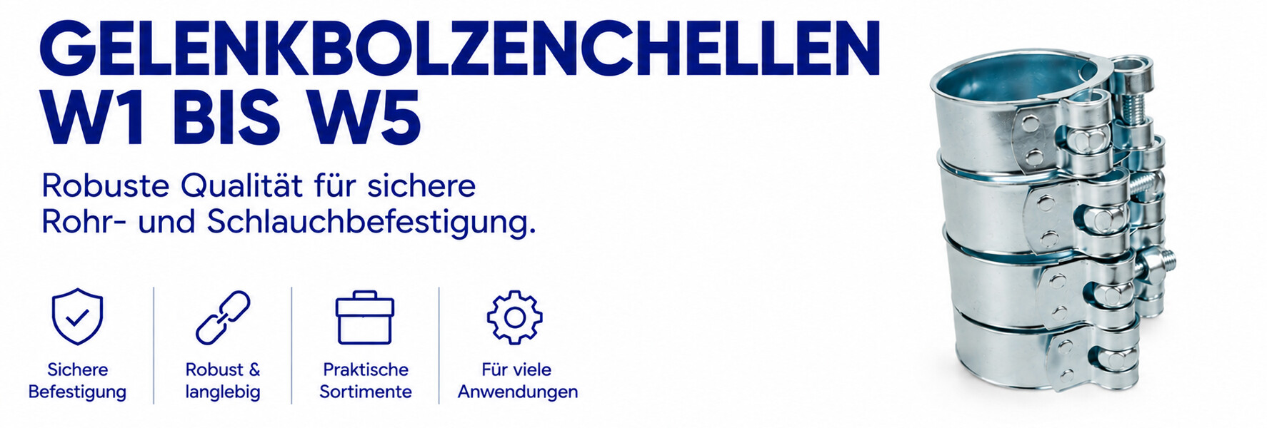 Gelenkbolzenschellen