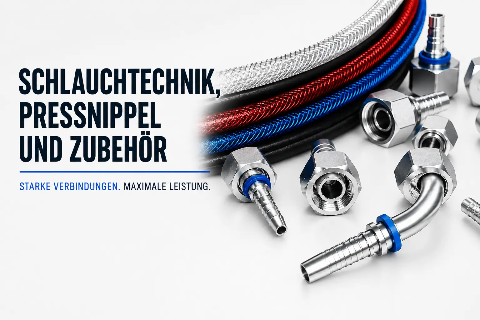 Hochwertige Schlauchtechnik und Hydraulikarmaturen für...