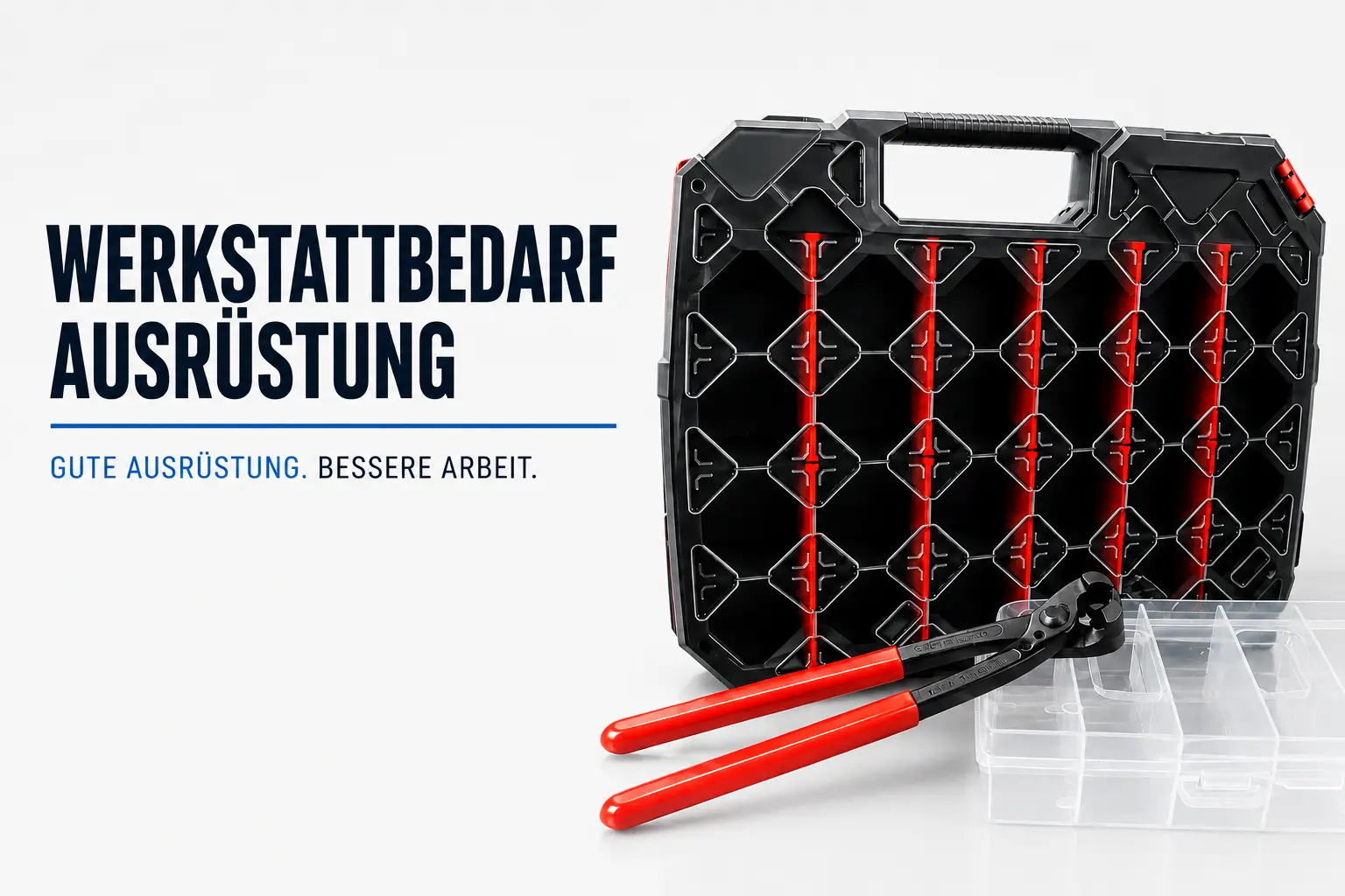 Werkstattbedarf Sortierbox Werkzeugkoffer Transportbox