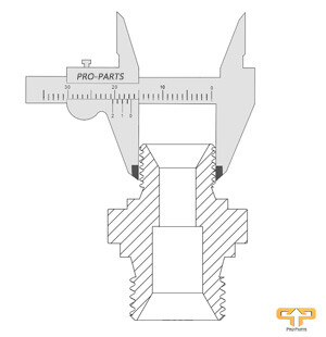 BSPP Fitting external thread