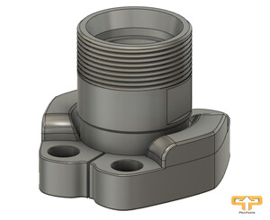 Representation of an SAE flange