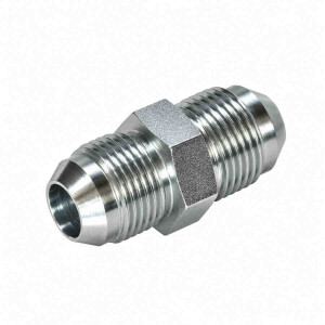 Gerader Verbinder mit UN/UNF Anschlussgewinde und auf...
