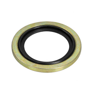 Ein Usit Ring hat eine metalische Flachdichtung und innen...