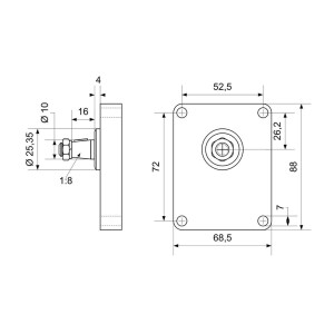 ZRP1F BG1 6,6cm³/U IGR1/2" IGR3/8"