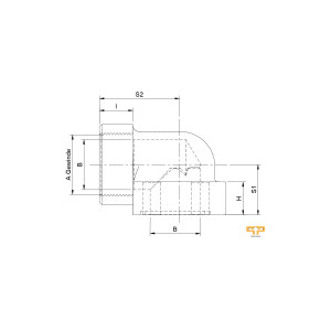 WVFV90°-SFL2" IG2"