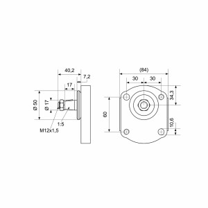 CAZRP BG2 16cm³/U+11cm³/U - 3000 U/min li