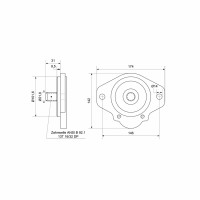 CAZRP BG2 32 cm³/U - 2500 U/min re