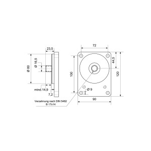 EAZRP BG2 11,3cm³/U – 3000 U/min re