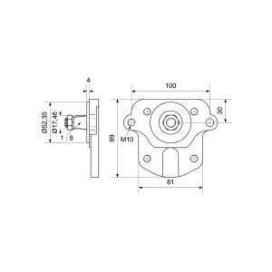 MFAZRP BG2 11cm³/U+8,2cm³/U - 3000 U/min li