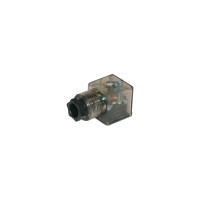 CETOP Würfelstecker mit LED DIN 43650 12V- 24V für NG06 und NG10 Magnetspulen