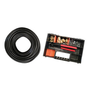 Druckluftschlauch 9x15 schwarz