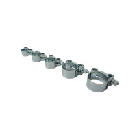 Gelenkbolzenschellen W1 Spannbereich 17mm- 35mm Set 43 tlg. im Sortimentskoffer