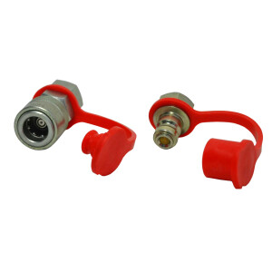 Hochdruckmuffe und Hochdruckstecker mit BSPP...
