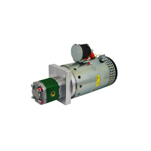 Elektromotor mit Hydraulikpumpe 24V Gleichspannung (DC)
