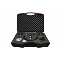 Hydraulic pressure tester with diagnostic coupling, 2m measuring hose and 600 bar pressure gauge in the case