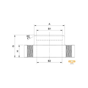 GASF-SFL 1.1/4" 42,4x3,6