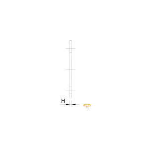 SAE-Abschlussplatte SFL 3000 PSI