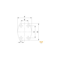 SAE-Abschlussplatte SFL 3000 PSI