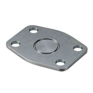 SAE Abschlussplatte als 3D Modell mit O-Ringnut für 6000 PSI-9000 PSI von Pro-Parts