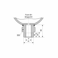 MBSP-1 R1/2" – 0,50l / 210 bar