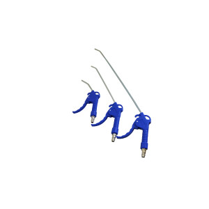 Druckluftpistole aus Kunststoff mit Druckluftstecker und...