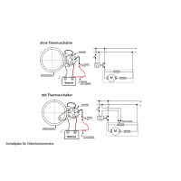 Startrelais für Gleichstrommotor 12V/24V