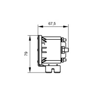 SR-GM 24V Ø80mm