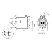 GM 24V Ø125mm 3000W