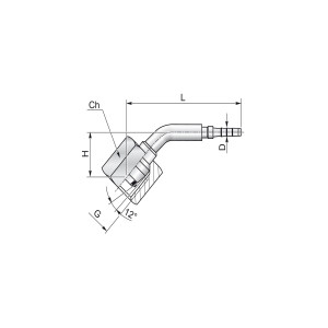 PN02 45° MM DKOS08