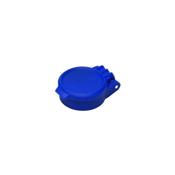 Muffe Staubschutzclip BG3 blau
