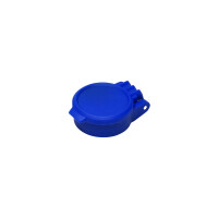 Muffe Staubschutzclip BG3 blau