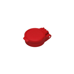 Muffe Staubschutzclip BG3 rot