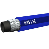 1SC Waschgeräteschlauch blau beständig gegen handelübliche Reinigungszusätze