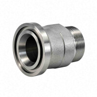 SAE Flanschverschraubung gerade für 3000PSI in metrisch schwer wird mit der O-Ring nut nach vorne abgebildet